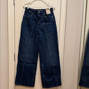 Madewell Super Wide-Leg Jeans 27